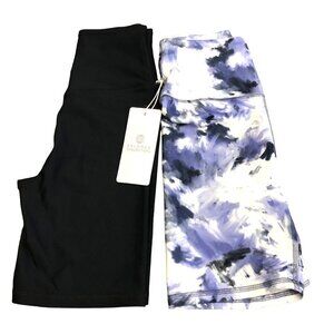 NWT Balance Collection 2 Pair Size XS Women's Bike Shorts Yoga Exercise NEW